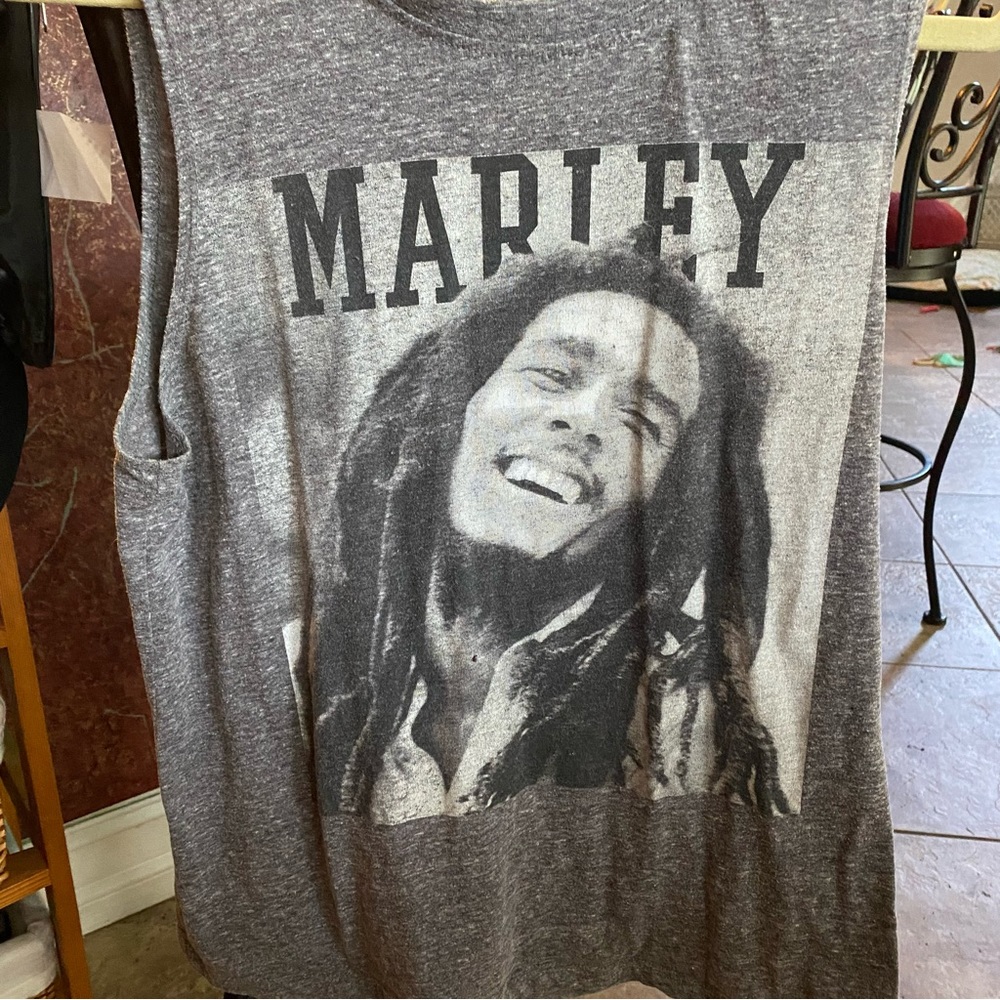 Zion Rootswear Bob Marley Muscle Tee